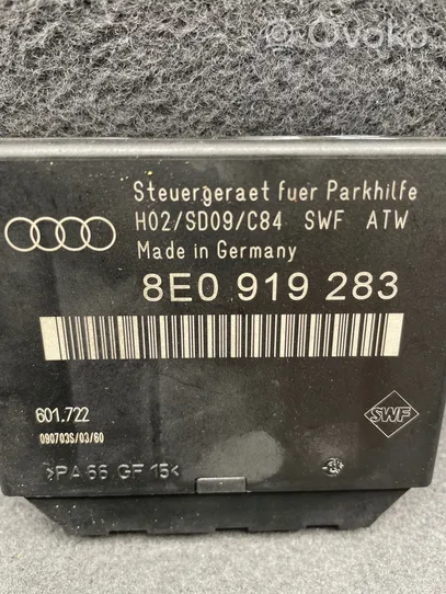 Audi A4 S4 B7 8E 8H Centralina/modulo sensori di parcheggio PDC 8E0919283