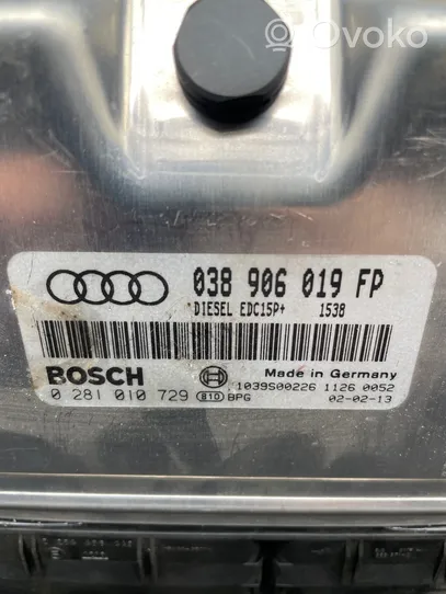 Audi A6 S6 C5 4B Sterownik / Moduł ECU 038906019FP