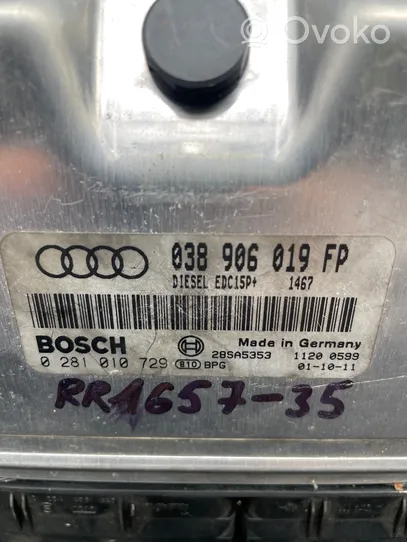 Audi A4 S4 B6 8E 8H Variklio valdymo blokas 038906019FP