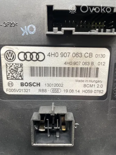 Audi A6 C7 Komforto modulis 4H0907063CB