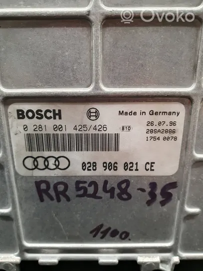 Audi A4 S4 B5 8D Centralina/modulo del motore 028906021CE