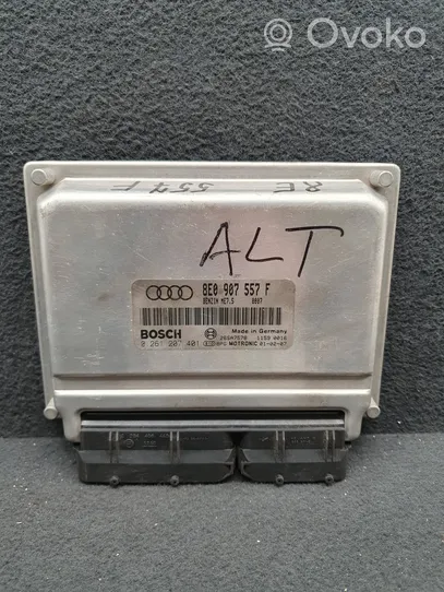 Audi A4 S4 B6 8E 8H Sterownik / Moduł ECU 8E0907557F