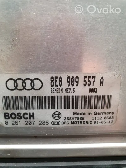 Audi A4 S4 B6 8E 8H Calculateur moteur ECU 8E0909557A
