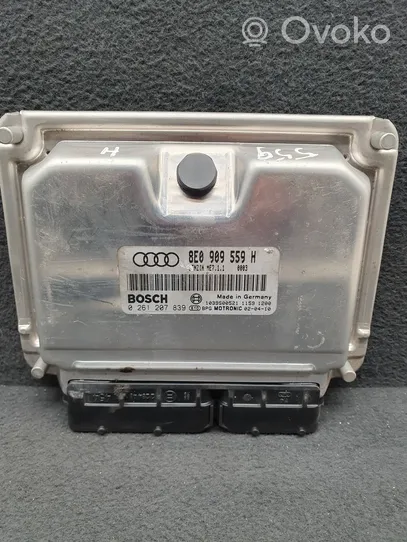 Audi A6 S6 C5 4B Moottorin ohjainlaite/moduuli 8E0909559H