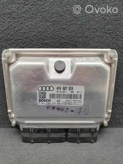 Audi A6 S6 C6 4F Sterownik / Moduł ECU 4F0907559