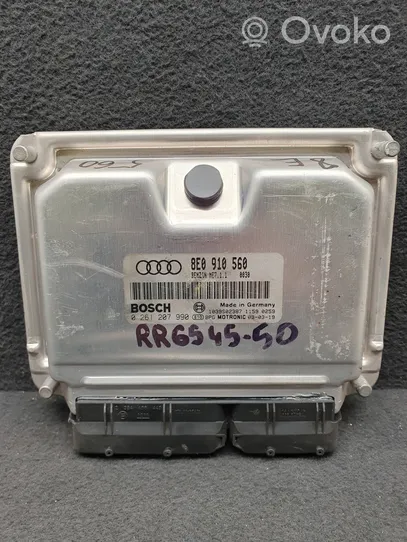 Audi A8 S8 D3 4E Variklio valdymo blokas 8E0910560