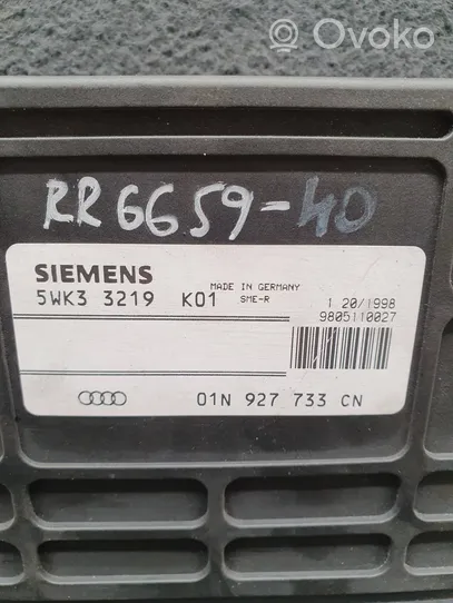 Audi A6 S6 C5 4B Module de contrôle de boîte de vitesses ECU 01N927733CN