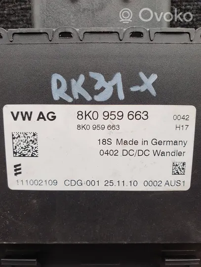 Audi A7 S7 4G Autres unités de commande / modules 8K0959663