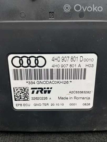 Audi A7 S7 4G Käsijarrun ohjainlaite 4H0907801D