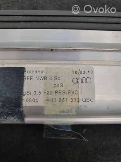 Audi A8 S8 D4 4H Takaoven ikkunan häikäisysuoja/verho 4H0861333