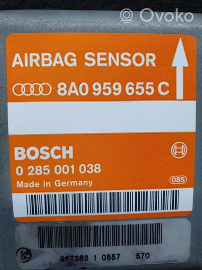 Audi A6 S6 C4 4A Module de contrôle airbag 8A0959655C