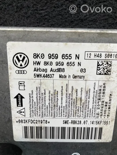 Audi A4 S4 B8 8K Airbag control unit/module 8K0959655N