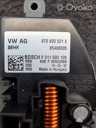 Audi A4 S4 B8 8K Lämpöpuhaltimen tuulettimen rele 8T0820521E