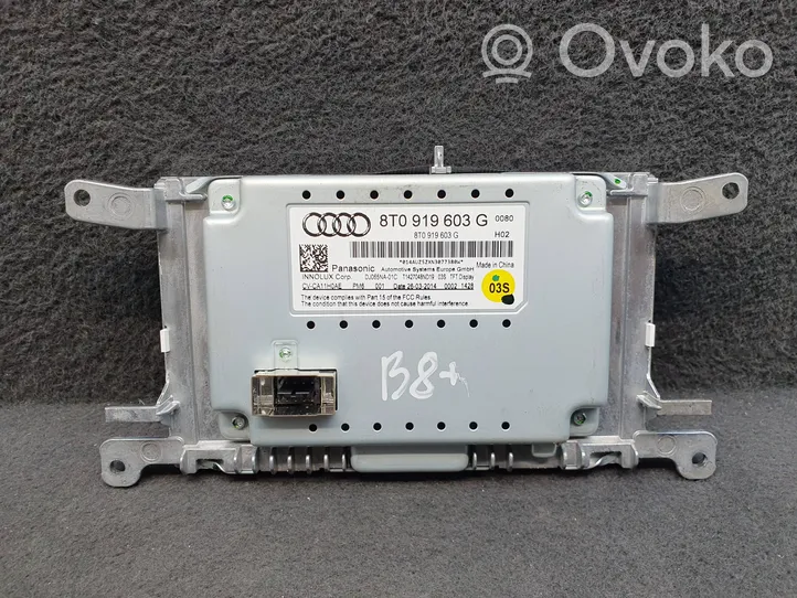 Audi A4 S4 B8 8K Monitori/näyttö/pieni näyttö 8T0919603G