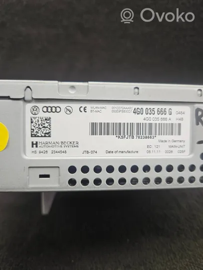 Audi A6 S6 C7 4G Radija/ CD/DVD grotuvas/ navigacija 4G0035666A