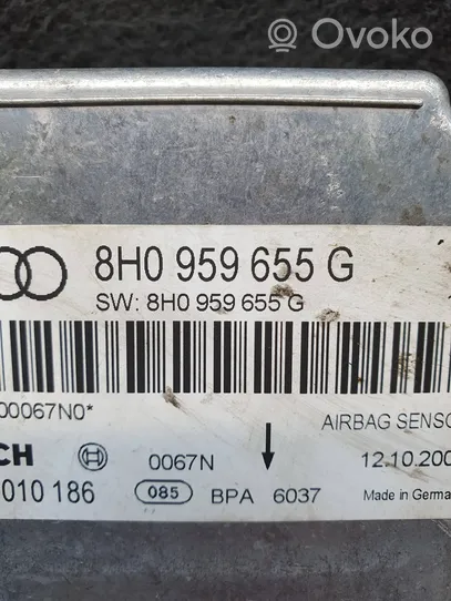 Audi A4 S4 B7 8E 8H Module de contrôle airbag 8H0959655G