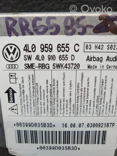 Audi Q7 4L Module de contrôle airbag 4L0959655C