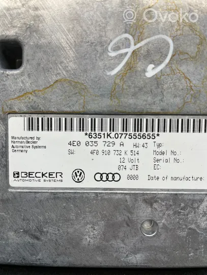 Audi A6 S6 C6 4F Centralina MMI 4F0910732K