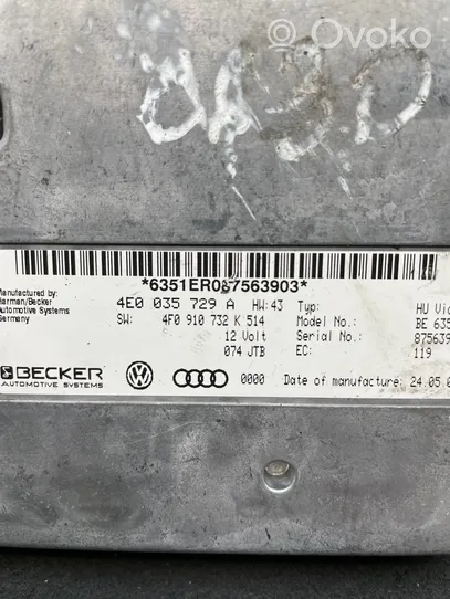 Audi A6 S6 C6 4F Centralina MMI 4F0910732K