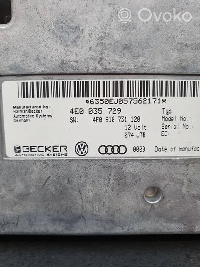 Audi A6 S6 C6 4F MMI vadības bloks 4F0910731