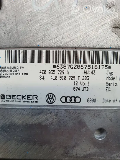 Audi Q7 4L Centralina MMI 4L0910729T