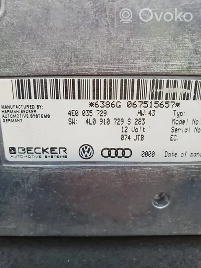 Audi Q7 4L MMI valdymo blokas 4L0910729S