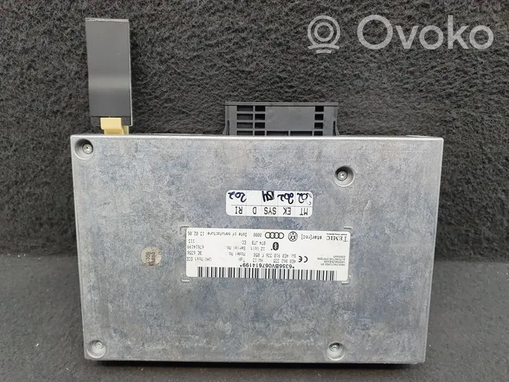 Audi A4 S4 B8 8K Moduł / Sterownik Bluetooth 4E0862335