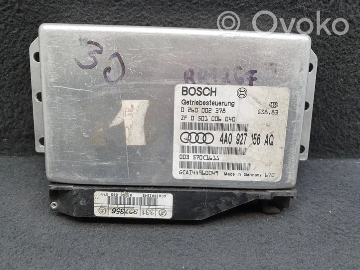 Audi A6 S6 C4 4A Pārnesumkārbas vadības bloks 4A0927156AQ