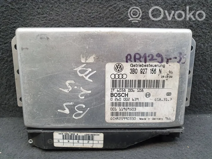 Audi A4 S4 B5 8D Pavarų dėžės valdymo blokas 3B0927156N