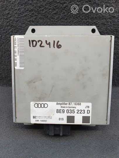 Audi A4 S4 B7 8E 8H Amplificatore 8E9035223D