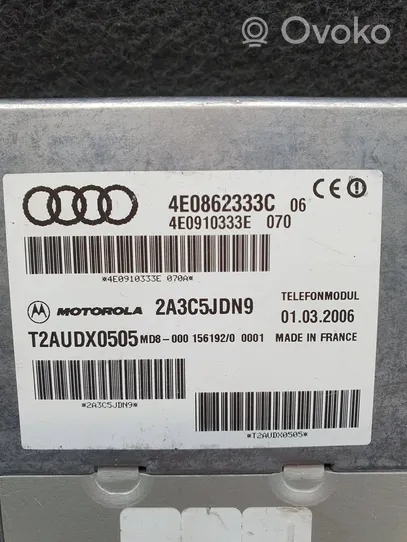 Audi A6 S6 C6 4F Muut ohjainlaitteet/moduulit 4E0862333C