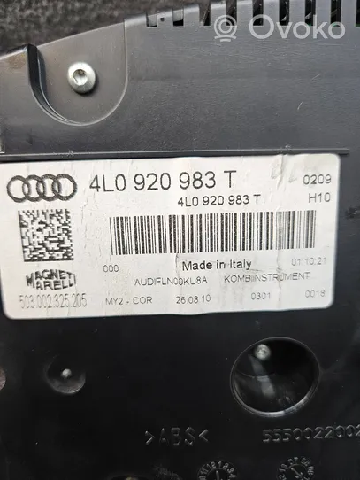 Audi Q7 4L Tachimetro (quadro strumenti) 4L0920983T