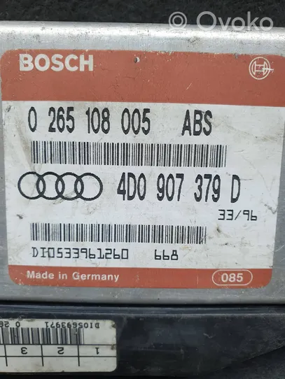 Audi A8 S8 D2 4D Блок управления ABS 4D0907379D