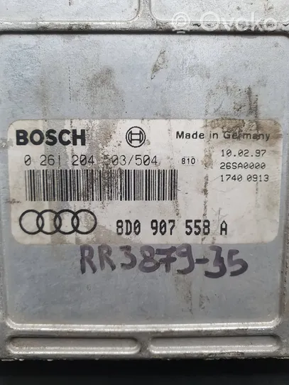 Audi A4 S4 B5 8D Centralina/modulo del motore 8D0907558A