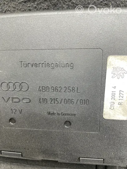 Audi A6 S6 C5 4B Mukavuusmoduuli 4B0962258L