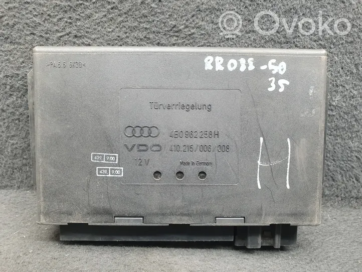 Audi A6 S6 C5 4B Modulo comfort/convenienza 4B0962258H
