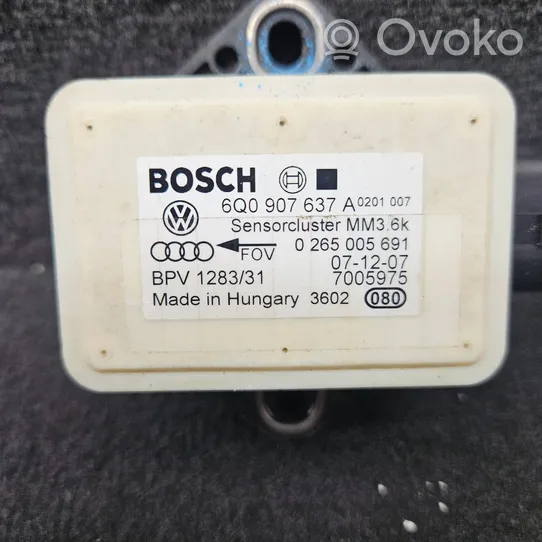 Audi A6 S6 C6 4F Czujnik przyspieszenia ESP 6Q0907637A