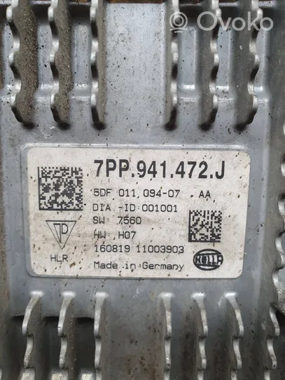 Audi A6 S6 C7 4G Module de contrôle de ballast LED 7PP941472J