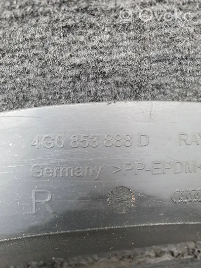 Audi RS6 C7 Osłona pod zderzak przedni / Absorber 4G0853888D