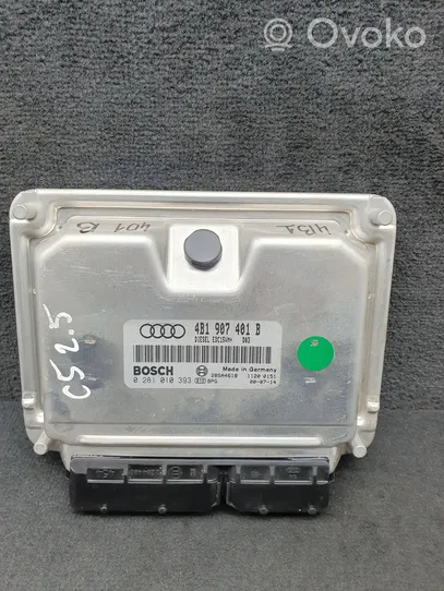 Audi A6 S6 C5 4B Moottorin ohjainlaite/moduuli 4B1907401B