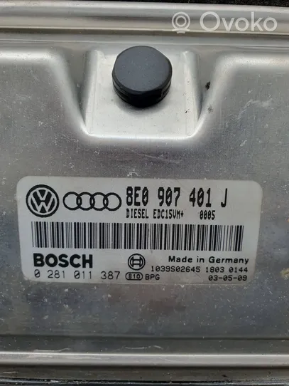 Audi A6 S6 C5 4B Calculateur moteur ECU 8E0907401J