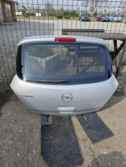 Opel Corsa D Задняя крышка (багажника) 