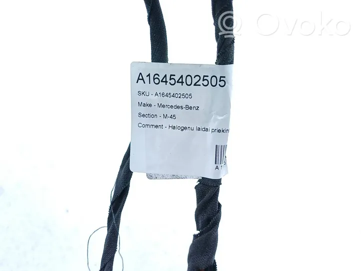 Mercedes-Benz ML W164 Inna wiązka przewodów / kabli A1645402505