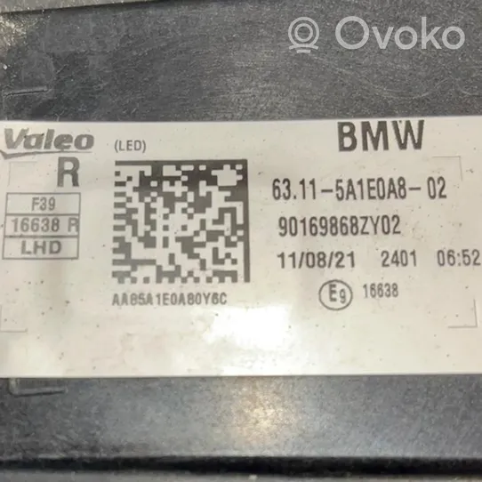 BMW X2 F39 Phare frontale 63115A1E0A8