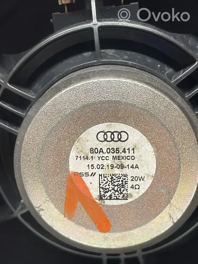 Audi Q5 SQ5 Głośnik drzwi tylnych 80A035411