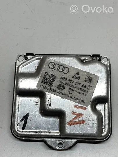 Audi A4 S4 B9 LED-liitäntälaitteen ohjausmoduuli 4M0907397AB