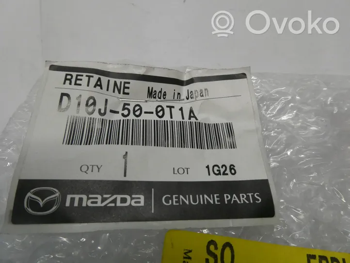 Mazda CX-3 Staffa di rinforzo montaggio del paraurti anteriore D10J500T1A