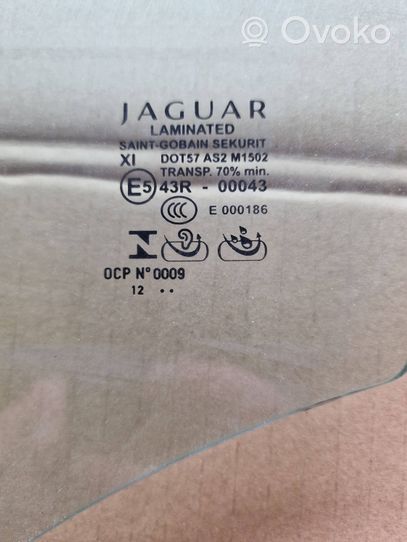 Jaguar XJ X351 Front door window glass four-door 43R00043