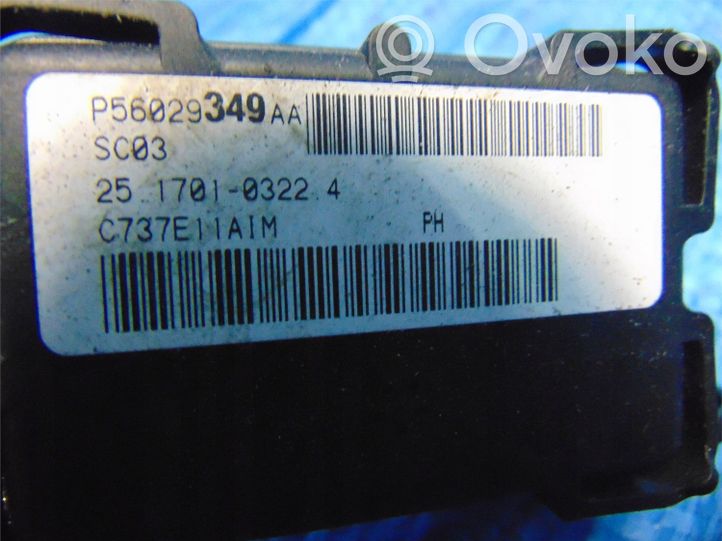 P56029349AA Dodge Nitro Capteur de vitesse de lacet d'accélération ESP