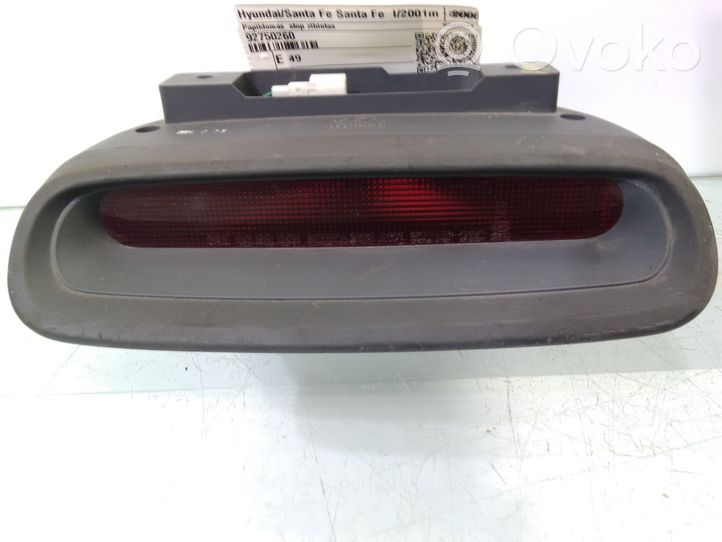 Hyundai Santa Fe Luz de freno adicional/tercera 92750260